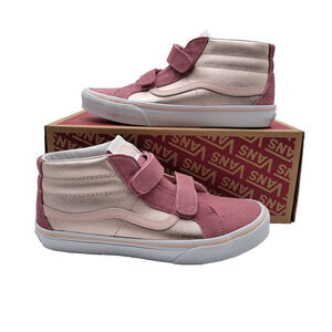 Vans OTW Junior Sk8-Mid Reissue V Metallic Pop Pink Sz 5.5 VN0A4UI5PNK NIB